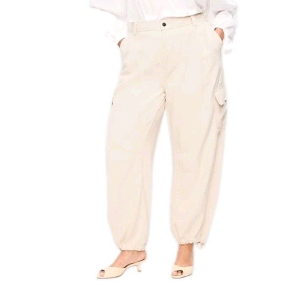 NWT Women's Old Navy Twill Barrel Cargo Pants Size XXL 20